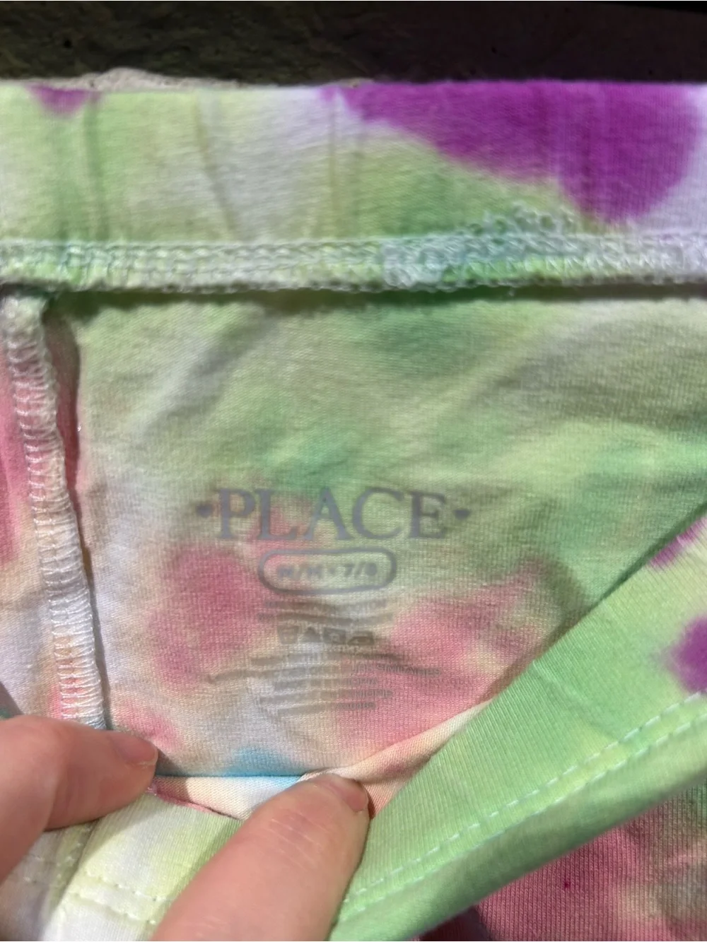 The Children's Place Multicolor Tie-Dye Shorts - Blue, Pink, Green